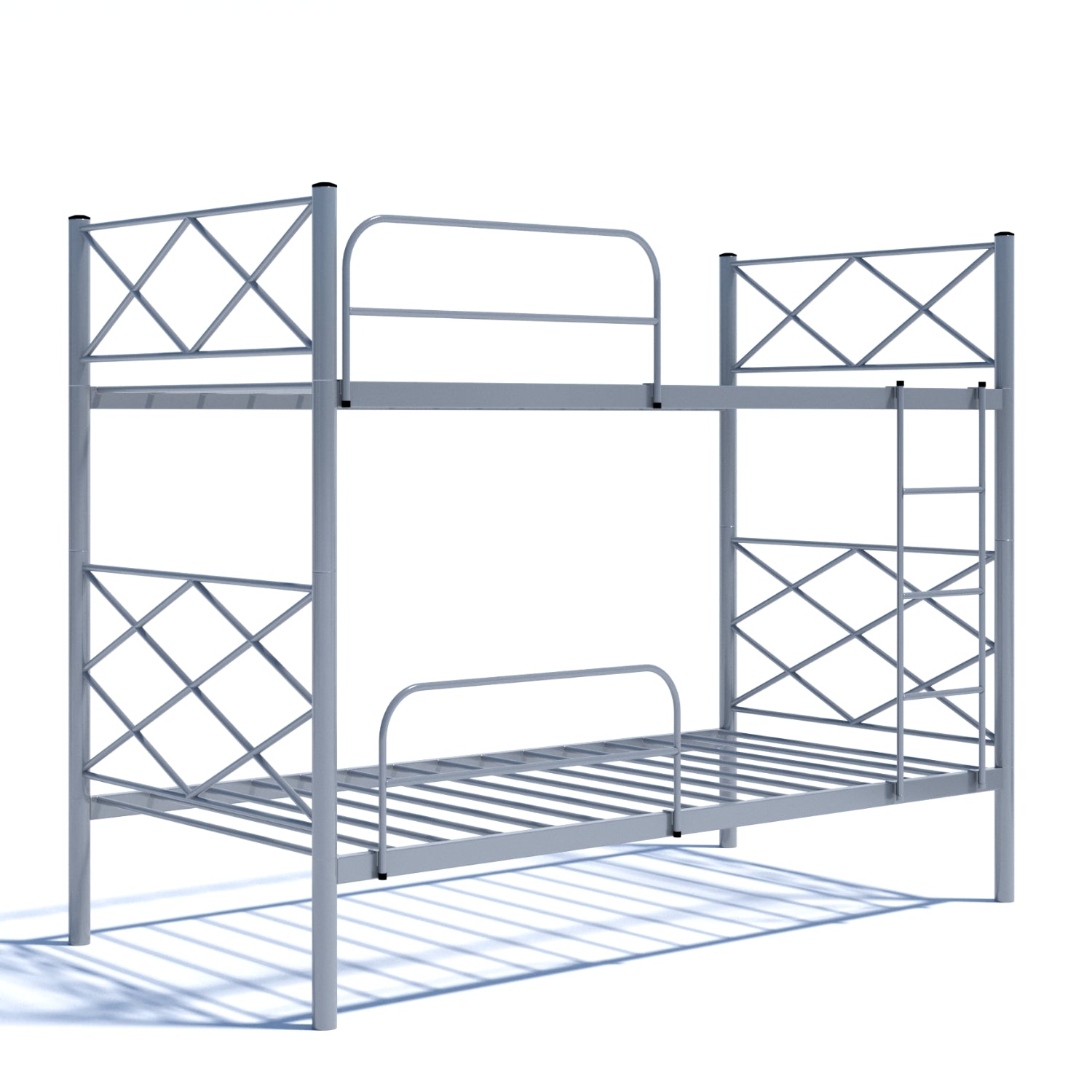 litera juvenil gris frontal, diseño moderno y resistente